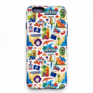 Disney Parks D-Tech iPhone 6/6s Case Disneyland Icons Mickey Space Mountain